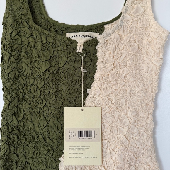 NWT Like new Mara Hoffman FULL CIRCLE SLOAN Popcorn DRESS $725 - Picture 9 of 9